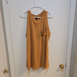 Torrid 1x Orange Tank Top with Pocket